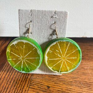 Lime Earrings